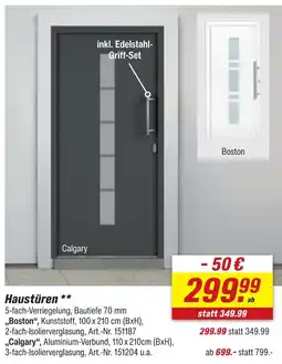 toom Baumarkt Boston haustür Angebot