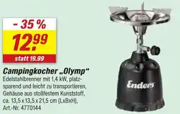 toom Baumarkt Enders campingkocher „olymp“ Angebot