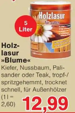 Wiglo Wunderland Holzlasur Blume Angebot