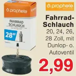 Wiglo Wunderland prophete Fahrrad Schlauch Angebot