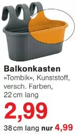 Wiglo Wunderland Balkonkasten Angebot