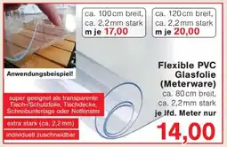 Wiglo Wunderland Flexible PVC Glasfolie (Meterware) Angebot