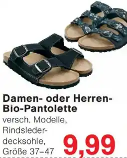 Wiglo Wunderland Damen oder Herren Bio-Pantolette Angebot