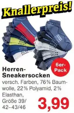 Wiglo Wunderland Herren Sneakersocken Angebot