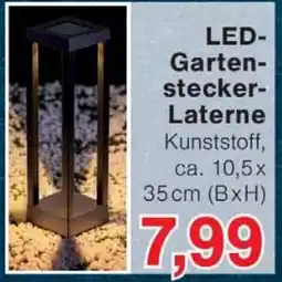 Wiglo Wunderland LED Gartenstecker Laterne Angebot