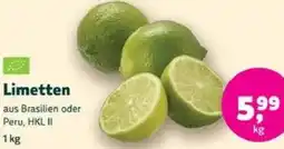 Biomarkt Limetten Angebot