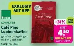 Biomarkt KORNKREIS Café Pino Lupinenkaffee Angebot