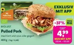 Biomarkt BIOLUST Pulled Pork Angebot