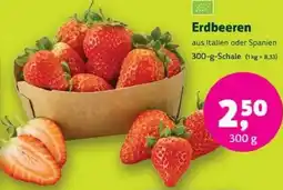 Biomarkt Erdbeeren Angebot