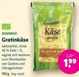 Biomarkt DENNREE Gratinkäse Angebot