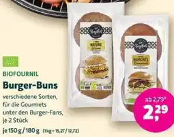 Biomarkt BIOFOURNIL Burger-Buns Angebot