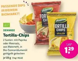 Biomarkt DENNREE Tortilla-Chips Angebot