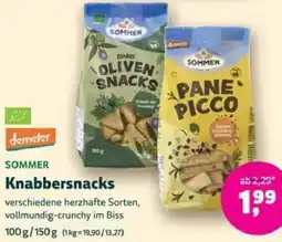 Biomarkt SOMMER Knabbersnacks Angebot