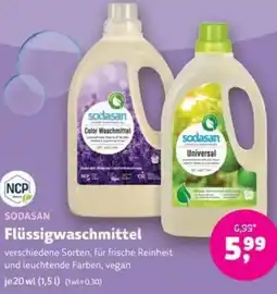 Biomarkt SODASAN Flüssigwaschmittel Angebot