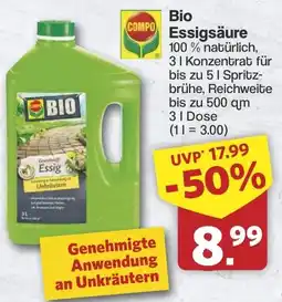 Famila Nord West COMPO Bio Essigsäure Angebot
