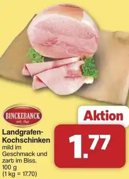 Famila Nord West BINCKEBANCK Landgrafen Kochschinken Angebot