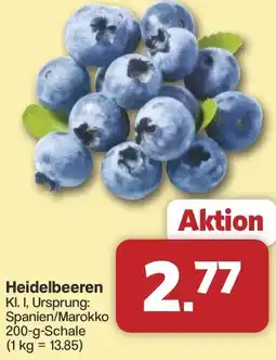 Famila Nord West Heidelbeeren Angebot