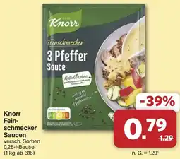 Famila Nord West Knorr Feinschmecker Saucen Angebot