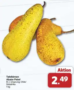 Famila Nord West Tafelbirnen Abate Fetel Angebot