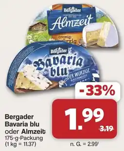 Famila Nord West Bergader Bavaria blu oder Almzeit Angebot