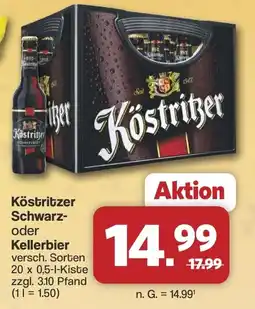 Famila Nord West Köstritzer Schwarz oder Kellerbier Angebot