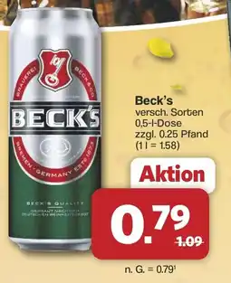 Famila Nord West Beck's Angebot