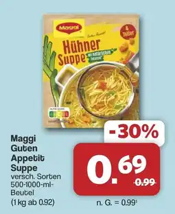 Famila Nord West Maggi Guten Appetit Suppe Angebot