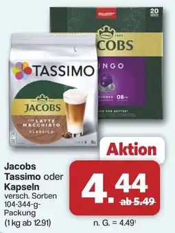 Famila Nord West Jacobs Tassimo oder Kapseln Angebot
