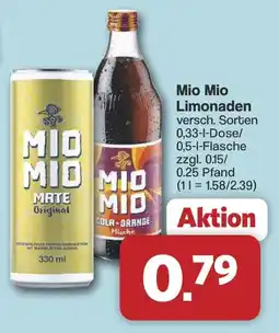 Famila Nord West Mio Mio Limonaden Angebot