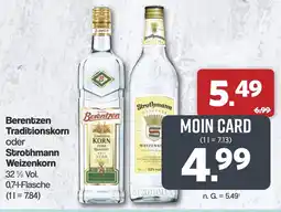 Famila Nord West Berentzen Traditionskorn oder Strothmann Weizenkorn Angebot