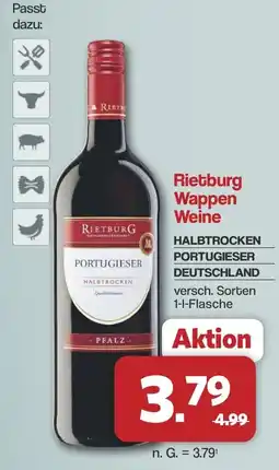 Famila Nord West Rietburg Wappen Weine Angebot