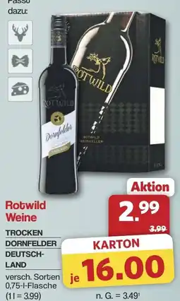 Famila Nord West Rotwild Weine Angebot