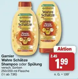 Famila Nord West GARNIER Wahre Schätze Shampoo oder Spülung Angebot