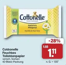 Famila Nord West Cottonelle Feuchtes Toilettenpapier Angebot