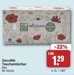Famila Nord West Oecolife Taschentücher Angebot