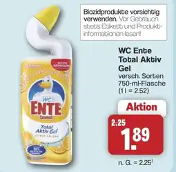 Famila Nord West WC Ente Total Aktiv Gel Angebot