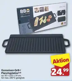 Famila Nord West Gusseisen-Grill-/ Planchaplatte Angebot