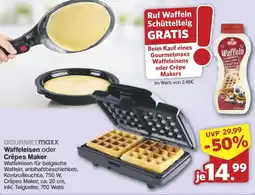 Famila Nord West GOURMETmaxx Waffeleisen oder Crêpes Maker Angebot