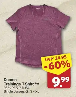 Famila Nord West Damen Trainings T-Shirt Angebot