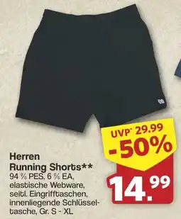 Famila Nord West Herren Running Shorts Angebot