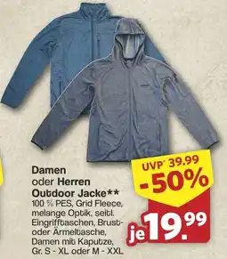 Famila Nord West Damen oder Herren Outdoor Jacke Angebot
