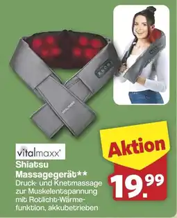 Famila Nord West vitalmaxx Shiatsu Massagegerät Angebot