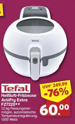 Famila Nord West Tefal Heißluft-Fritteuse ActiFry Extra FZ7220 Angebot