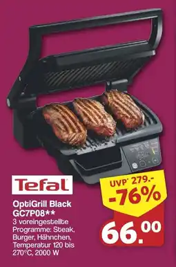 Famila Nord West Tefal OptiGrill Black GC7P08 Angebot