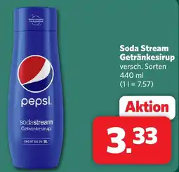 Famila Nord West soda stream Getränkesirup Angebot