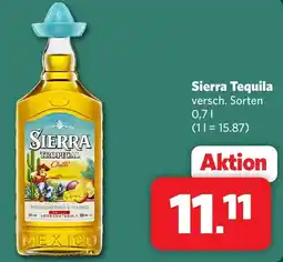 Famila Nord West Sierra Tequila Angebot