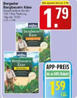 WEZ Bergader Bergbauern Käse Angebot