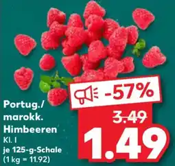 Kaufland Portug./ marokk. Himbeeren Angebot