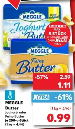 Kaufland MEGGLE Butter Angebot
