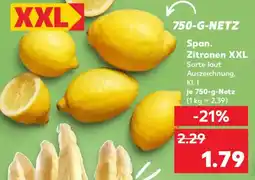 Kaufland Span. Zitronen XXL Angebot